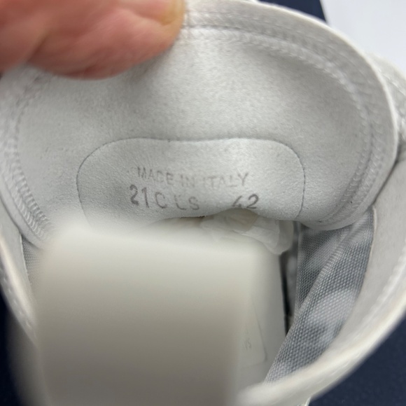 Men’s B 23 high top canvas oblique sneakers size 42 made in Italy - Picture 11 of 13